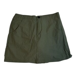 Supplies Cargo Skort Olive Green Utility Pockets Women's Size 8 Casual Walking